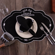 Kit Bordado Churrasco & Mesa Posta – 24 Peças