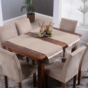 Caminho de Mesa em Juta e Malva – Elegância Rústica para a Sua Mesa