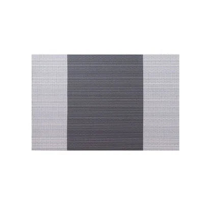 4 pçs/pçs/set pvc placemats mesa de jantar lugar esteiras antiderrapante prato tigela colocação resistente ao calor mesa tapetes decorativos de plástico
