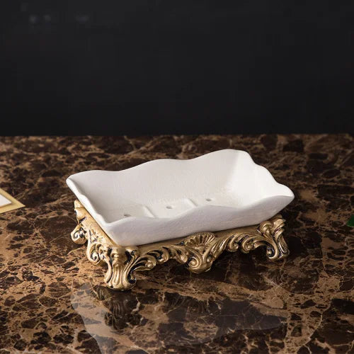 Estilo europeu banheiro de cinco peças terno banheiro suprimentos kit branco produtos de higiene pessoal conjunto casa cerâmica acessórios decorativos