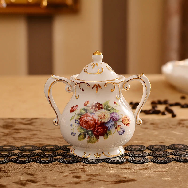 Conjunto De Copo De Café Europeu, Prato Britânico, Cerâmica De Alta Qualidade, Xícara De Chá Preto Ocidental, Chá Da Tarde, Prateleira De Entrega