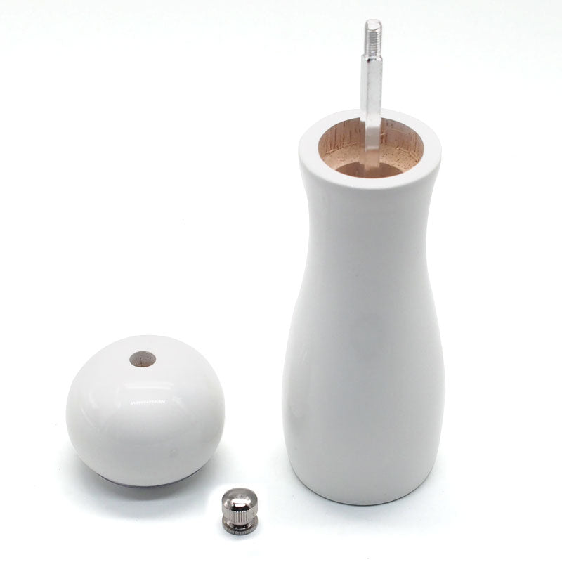 Moedor de sal e pimenta Leeseph com moedor de cerâmica aspereza ajustável, abanadores de pimenta elegantes para especiarias frescas