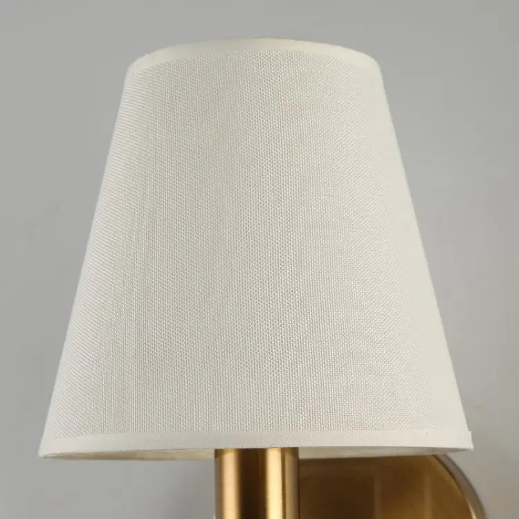 Tecido e14 lâmpada de parede quarto lâmpada cabeceira moderno simples estilo europeu sala estar do hotel estudo escritório luz parede do corredor lâmpada