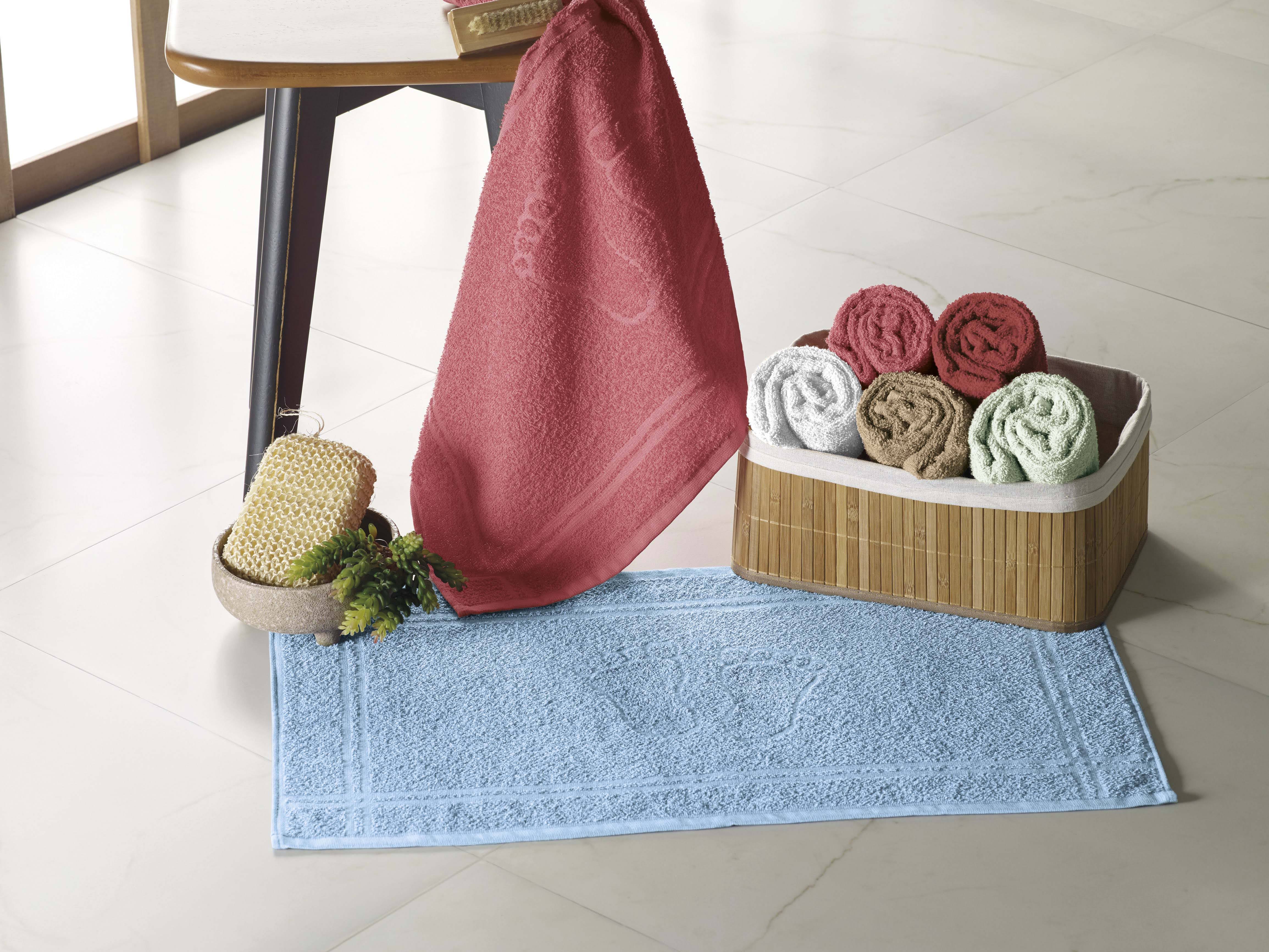 Kit 5 Pisos Pezinho – 70x45cm | 100% Algodão