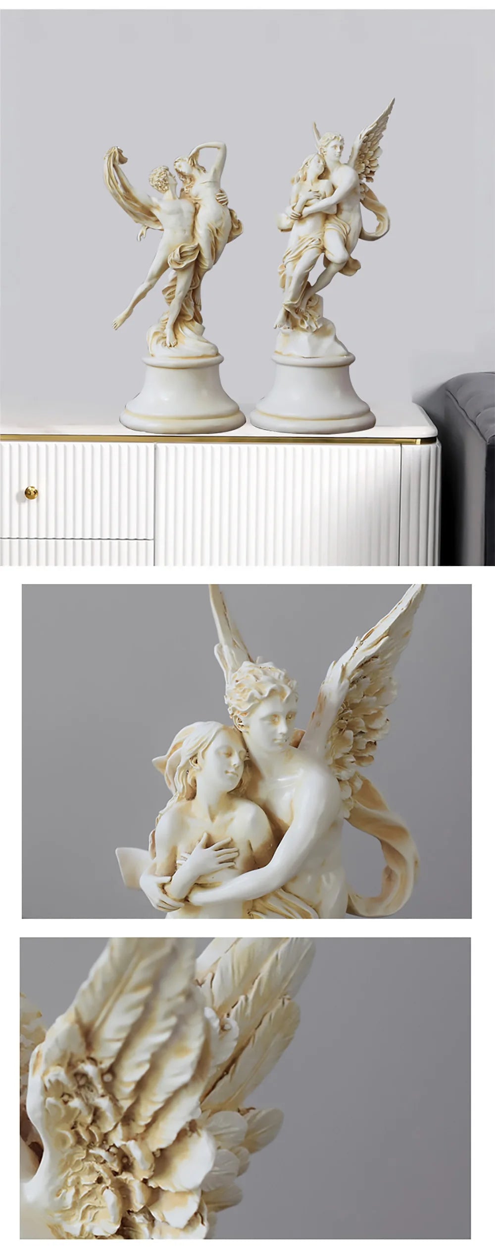 Escultura Deus Grego do Amor - Casa Ornato