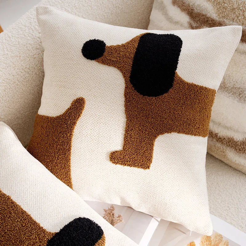Capa de Almofada Bordada Nordic Elegance - Casa Ornato