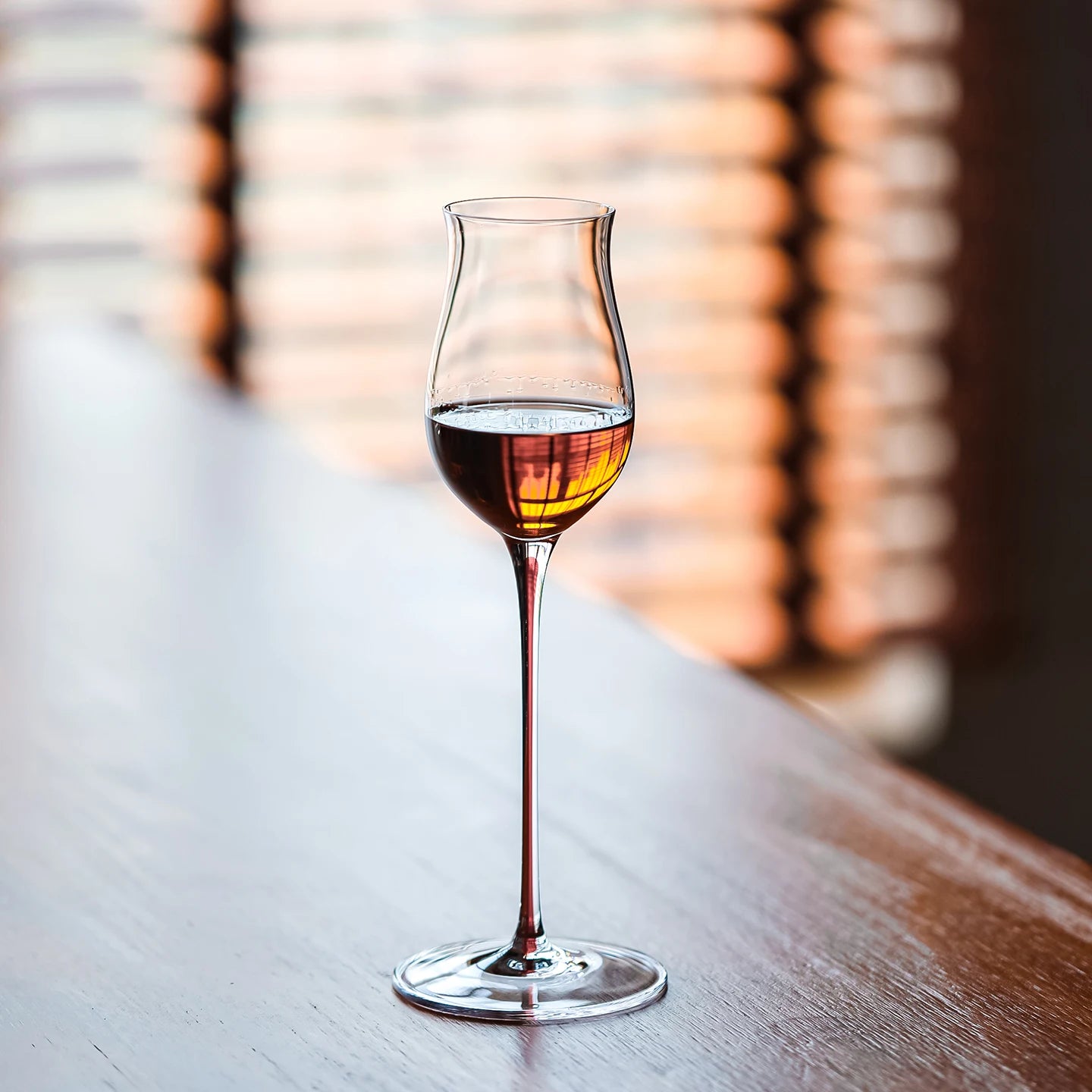 CRISON Vidro de cristal de alta qualidade feito à mão com cheiro de uísque, vidro de degustação, copo de vinho doce, haste vermelha, alta beleza