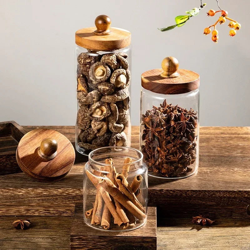 Frascos Herméticos de Vidro para Alimentos Hermetiq - Casa Ornato