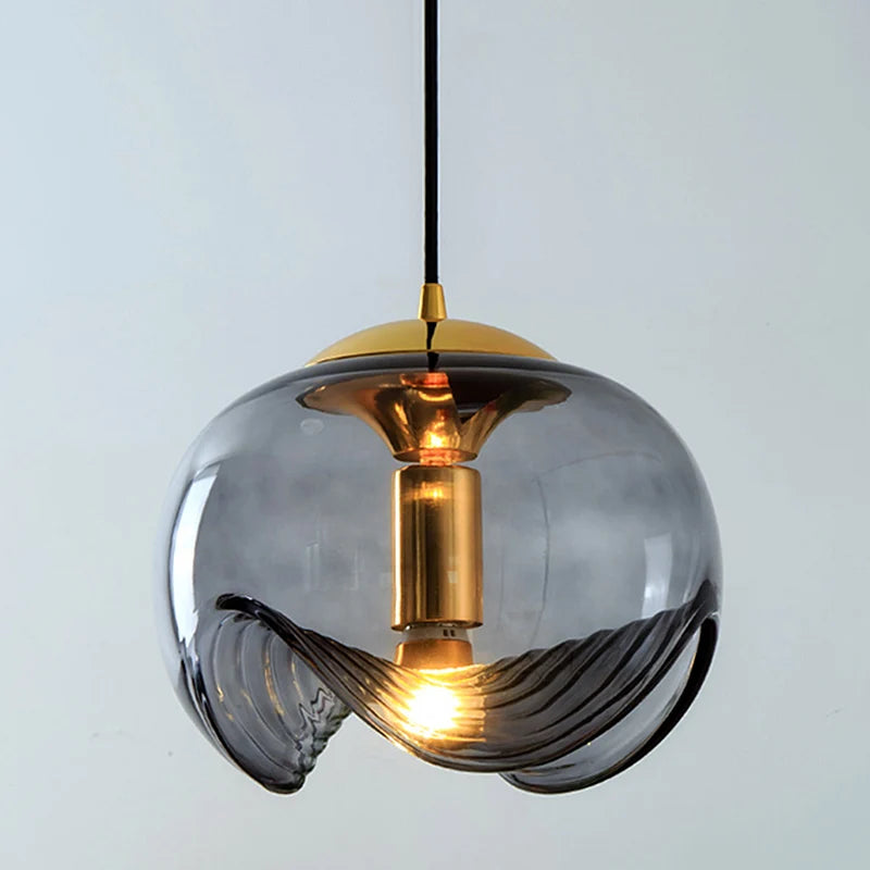 Postmodern Nordic Style Pendant Lighting, Minimalista, Restaurante, Sala de jantar, Lâmpada pendurada, Mesa, Bar, Cabeceira, Lustre de vidro