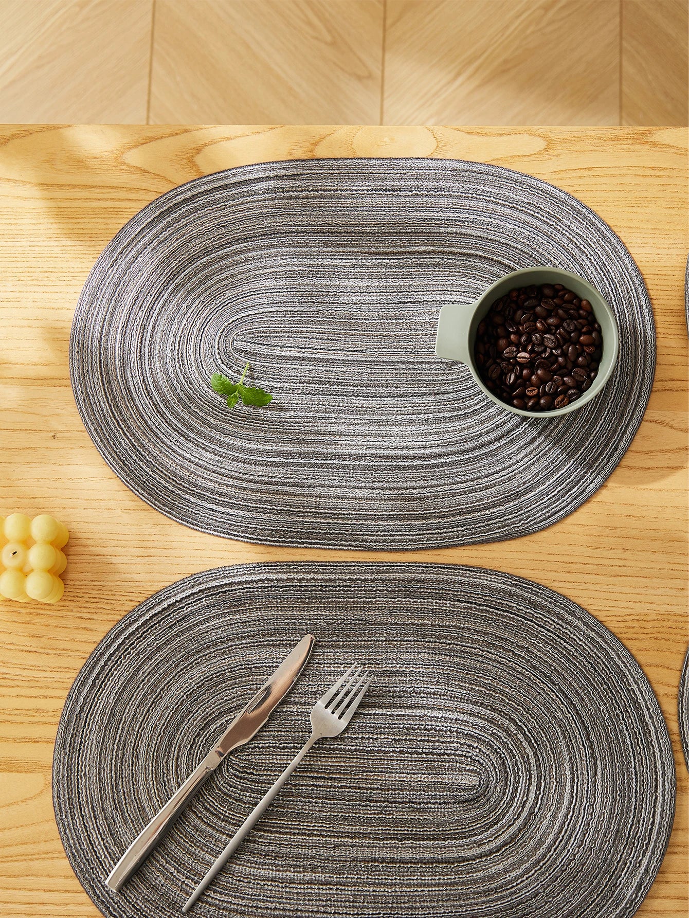 Jogo Americano Luxe Antiderrapante e Lavável - 4 Peças - Casa Ornato