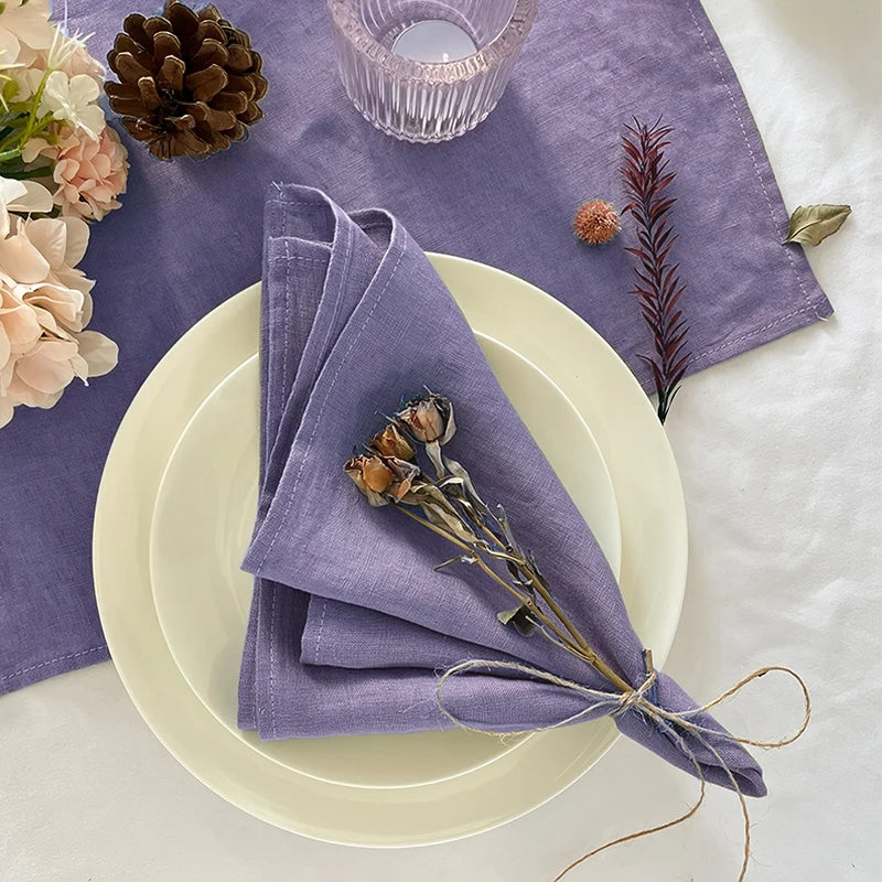 Conjunto Sofisticado de Guardanapos de Poliéster - Casa Ornato