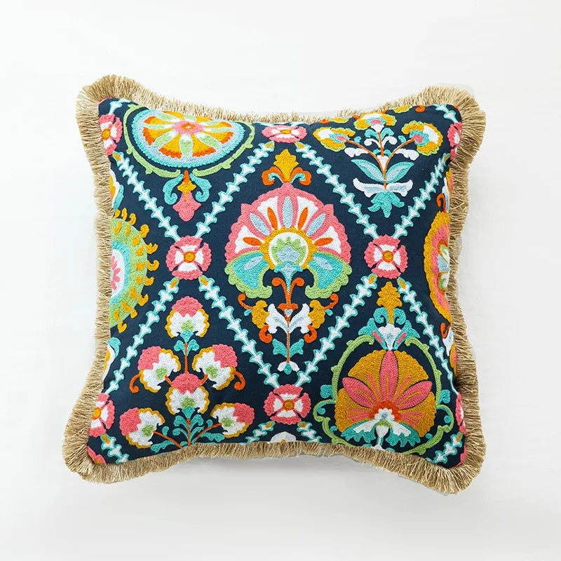 Almofada de alpaca indiana para cadeira de escritório, fronhas coloridas, decoração criativa, sofá, decoração do quarto