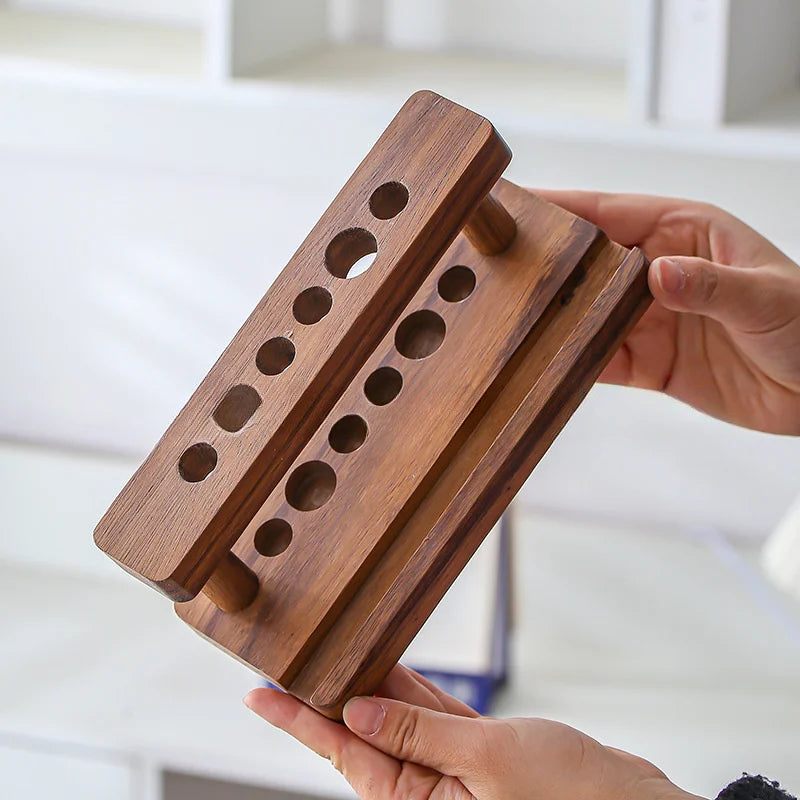 Suporte de Madeira para Escritório  - Casa Ornato