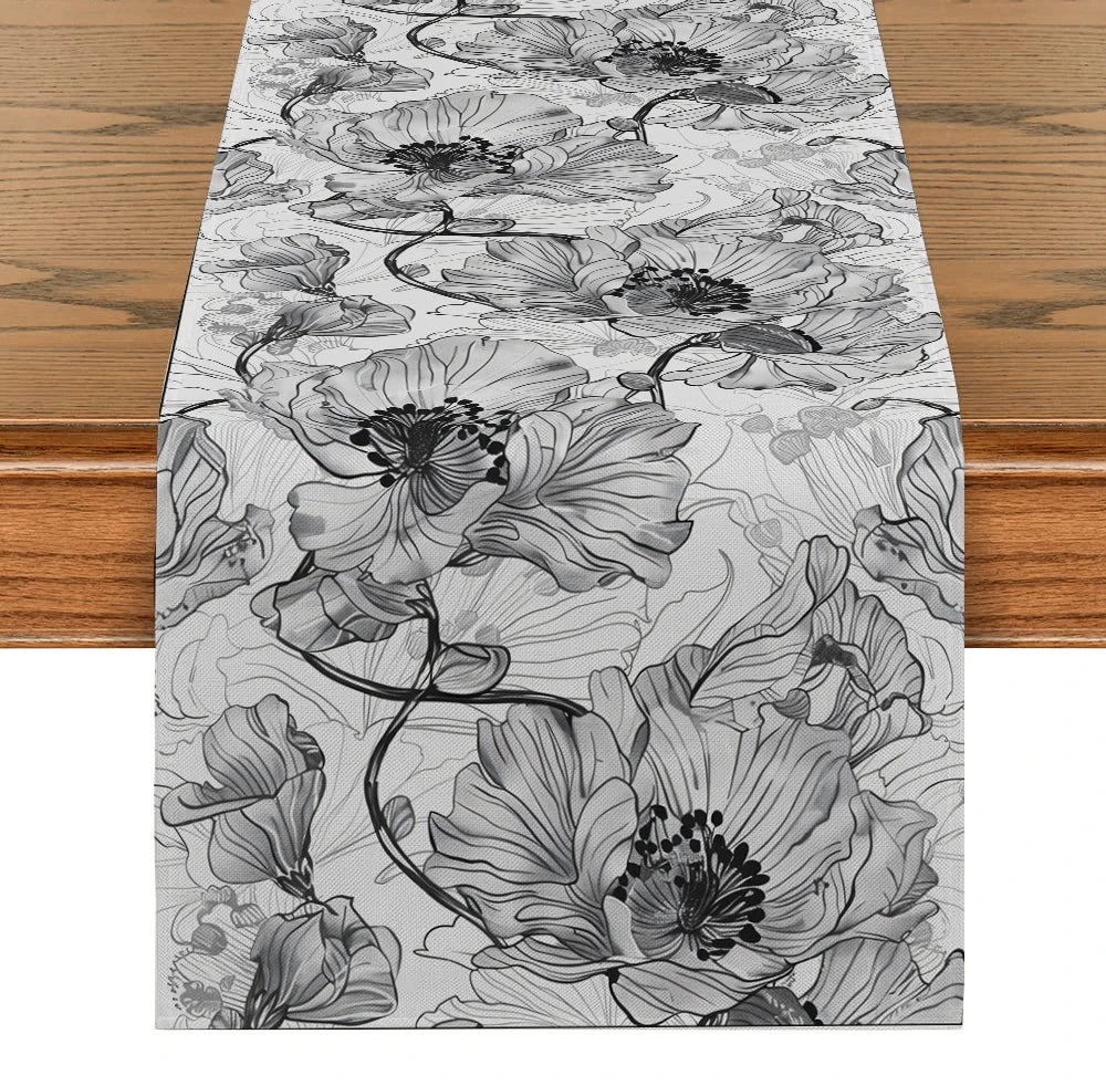 Corredor de Mesa Elegância Botânica - Casa Ornato