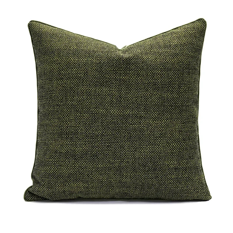 Capa de Almofada Luxo Verde Geométrica - Casa Ornato