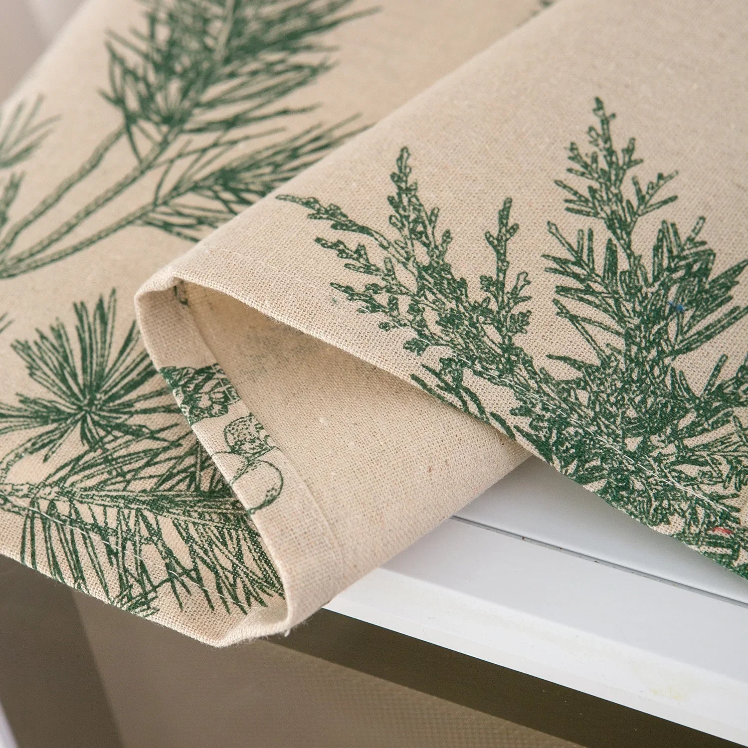 Toalha de Mesa em Algodão e Linho - Casa Ornato