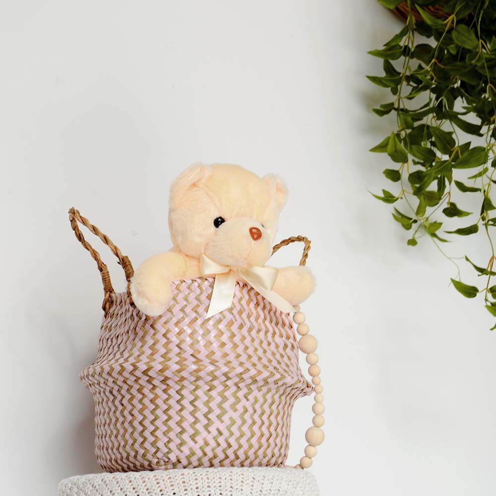 Cesta de Vime Artesanal Boho Elegance - Casa Ornato