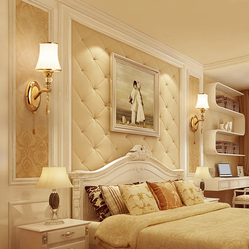 Arandela Elegante com Interruptor de Corda - Casa Ornato