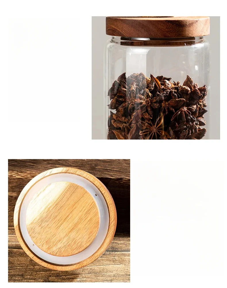 Frascos Herméticos de Vidro para Alimentos Hermetiq - Casa Ornato