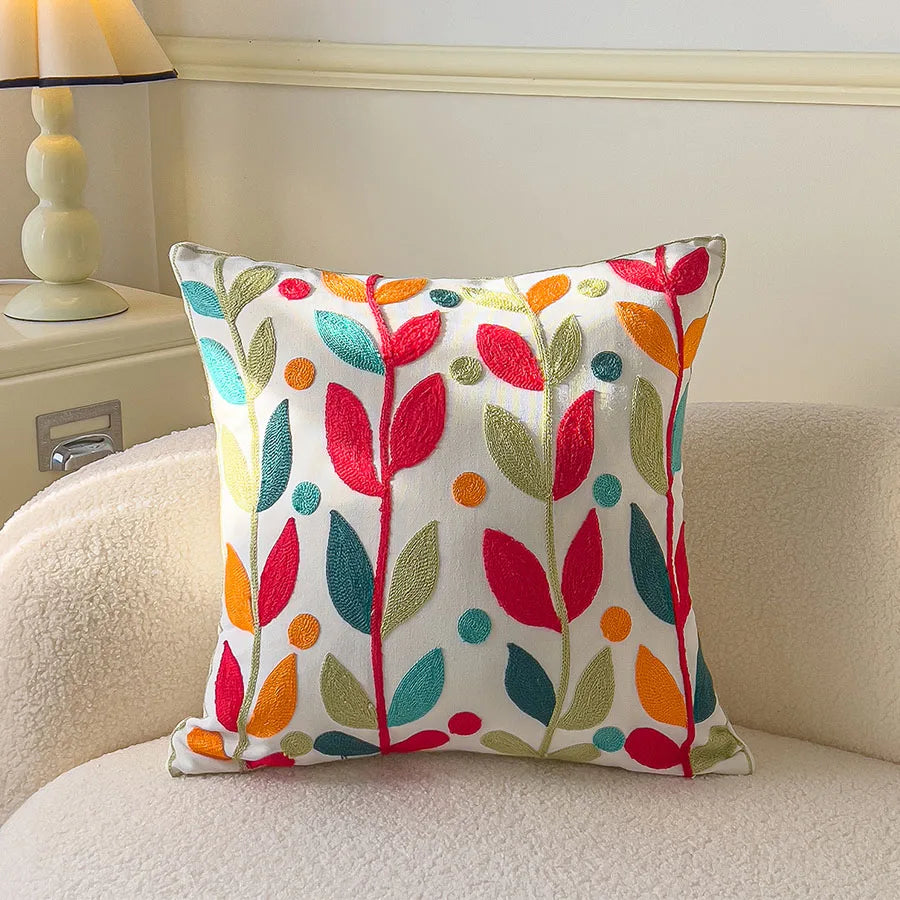 Novo estilo de almofada de sofá cor almofada sala de estar moderna capa de almofada simples (não inclui núcleo de travesseiro) 45x45cm