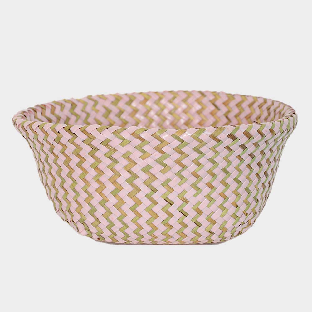 Cesta de Vime Artesanal Boho Elegance - Casa Ornato