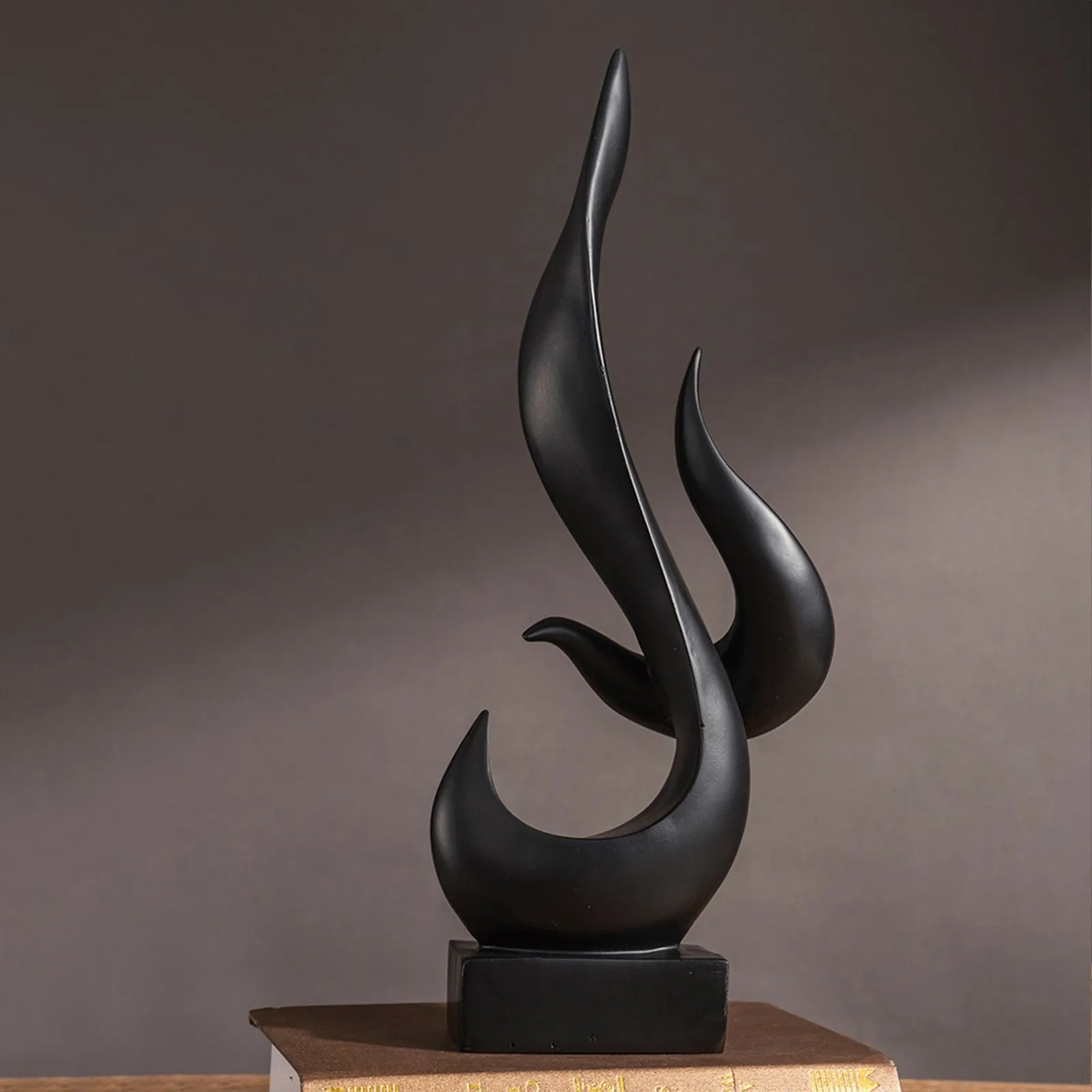 Chamas exclusivas ornamento de resina criativo decoração de mesa casa atmosfera configuração decoração prop festival presente aniversário