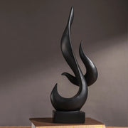 Chamas exclusivas ornamento de resina criativo decoração de mesa casa atmosfera configuração decoração prop festival presente aniversário