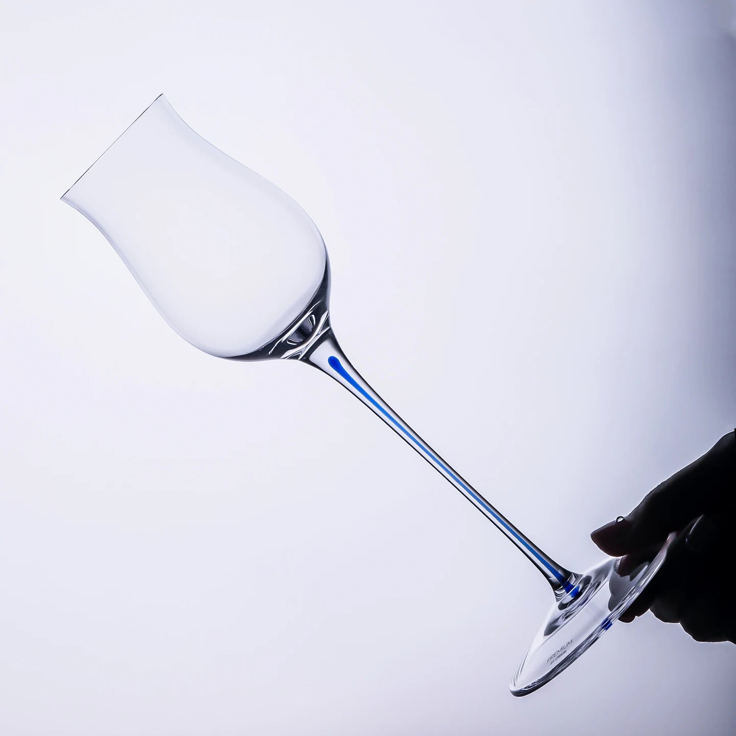 CRISON Vidro de cristal de alta qualidade feito à mão com cheiro de uísque, vidro de degustação, copo de vinho doce, haste vermelha, alta beleza