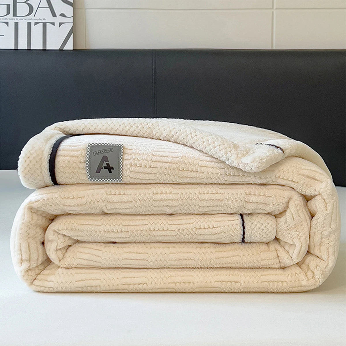 Cobertor de Veludo Coral Elegância - Casa Ornato