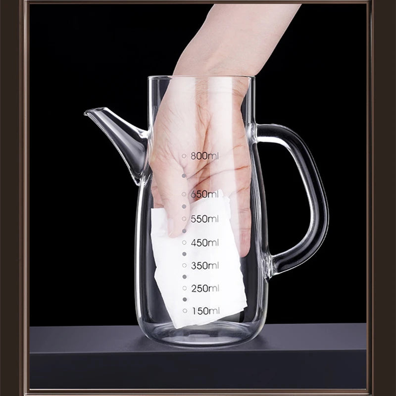 GlassGourmet – Jarra de Vidro para Óleo e Temperos - Casa Ornato