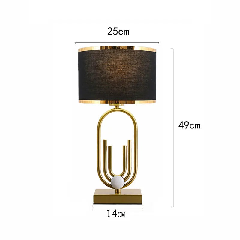 Moderno Nordic Cabeceira Table Lamp, Decoração Quente, Luz de Mesa, Quarto, Sala de Estar, Estudo, Romântico, Luxo