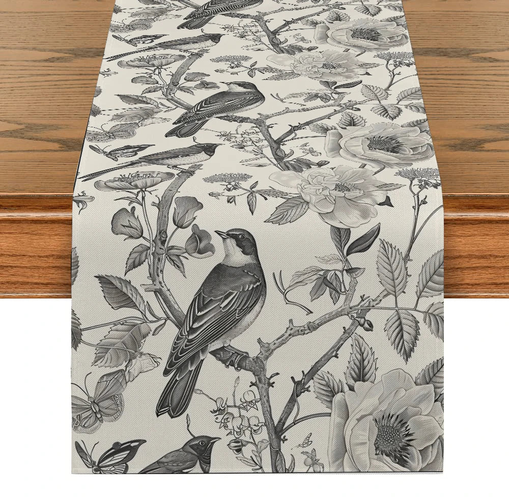 Corredor de Mesa Elegância Botânica - Casa Ornato