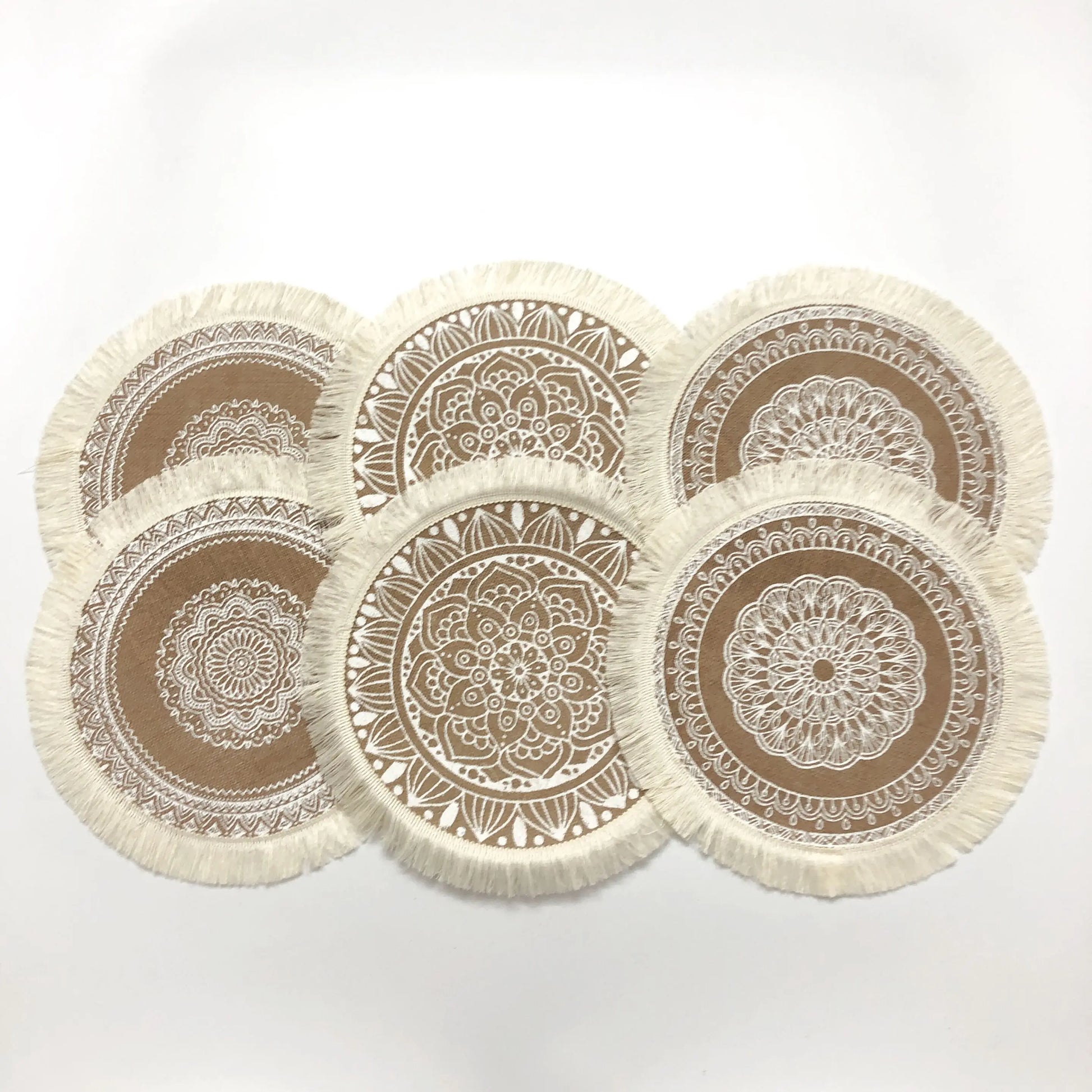 Jogo Americano de Juta Boêmia - Linho do Sol - Casa Ornato