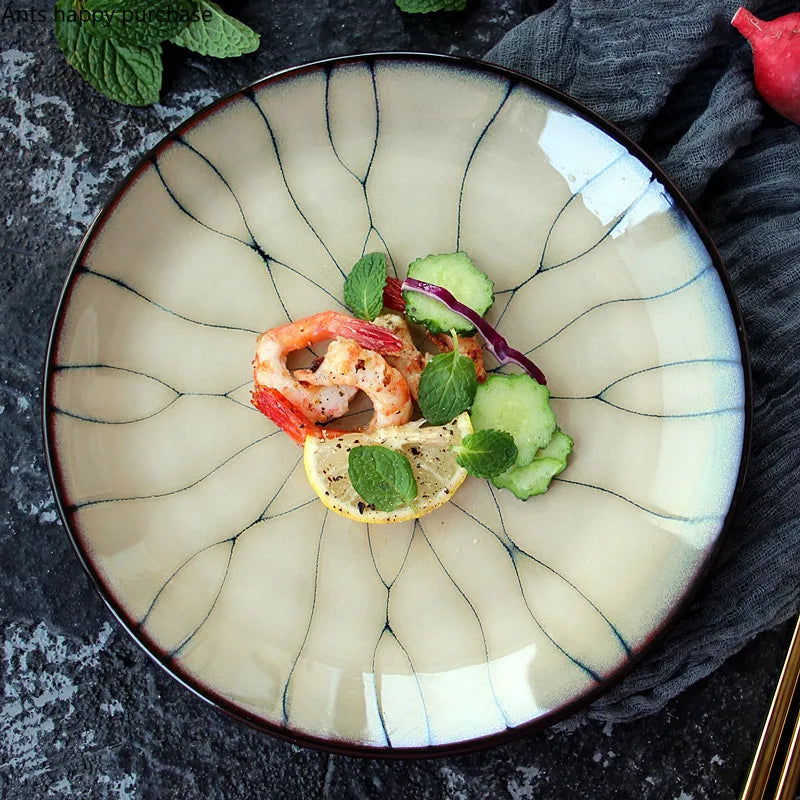 Prato japonês para sushi, tipo japonês, com substituição de cerâmica, para restaurante, bandeja para lanche