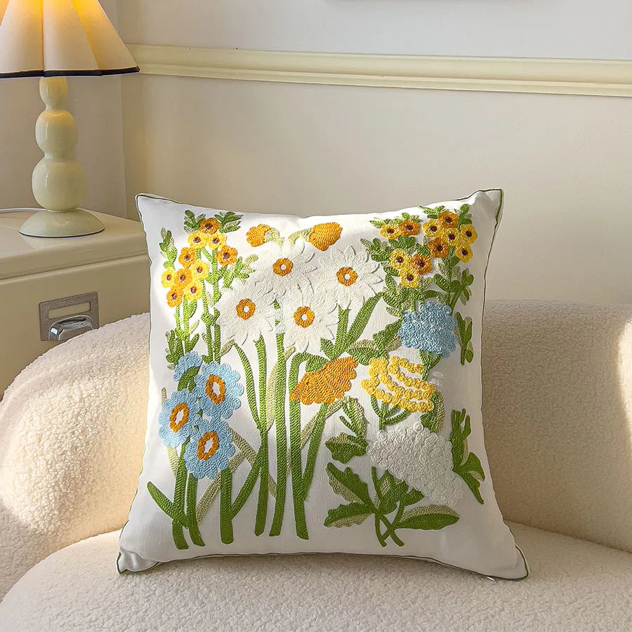 Novo estilo de almofada de sofá cor almofada sala de estar moderna capa de almofada simples (não inclui núcleo de travesseiro) 45x45cm