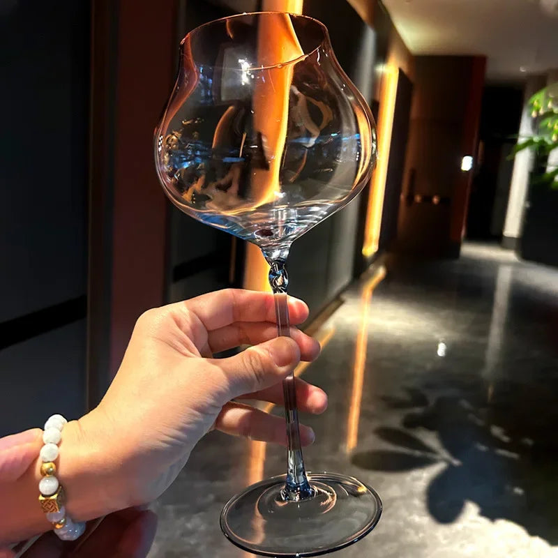 Taças de Vinho Tinto de Cristal com Gradiente - 750ml - Casa Ornato