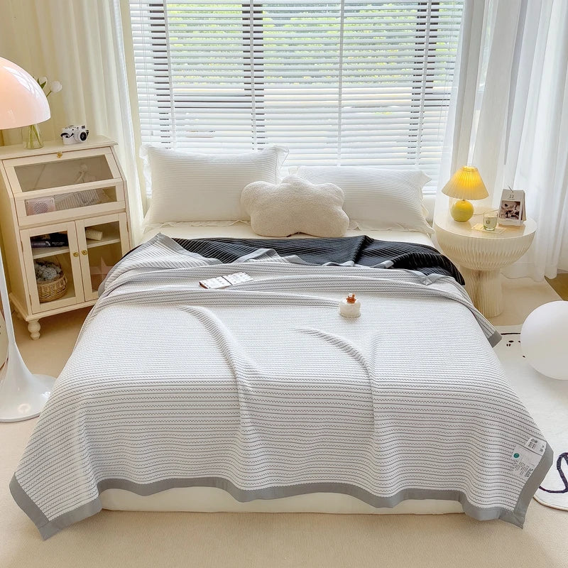 Cobertor Trama Sublime – Fio de Três Camadas - Casa Ornato