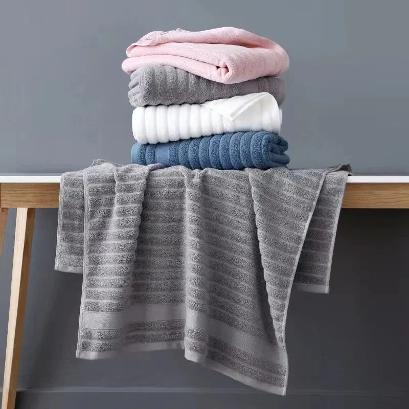 Algodão puro terry toalha conjunto 3 pçs algodão toalha de banho conjunto grosso macio crianças adulto toalhas de banheiro
