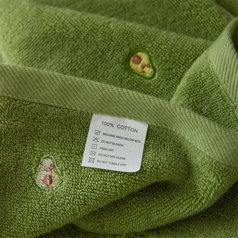 Conjunto de Toalhas de Algodão Bordado Luxo - Casa Ornato