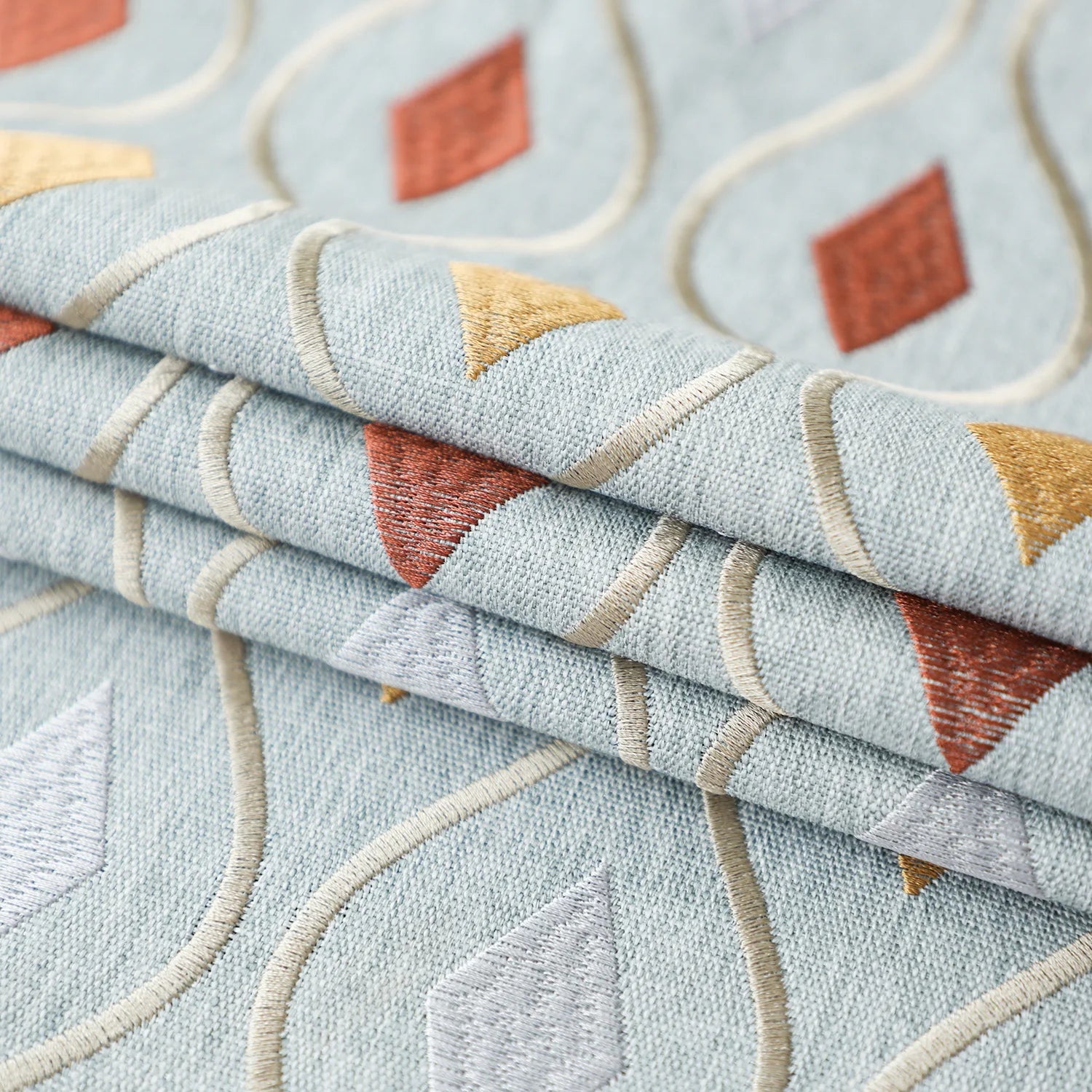 Toalhas de mesa bordadas de linho de algodão retângulo capa de mesa à prova de poeira, toalhas de mesa com padrão de flor bordada, decoração de festa