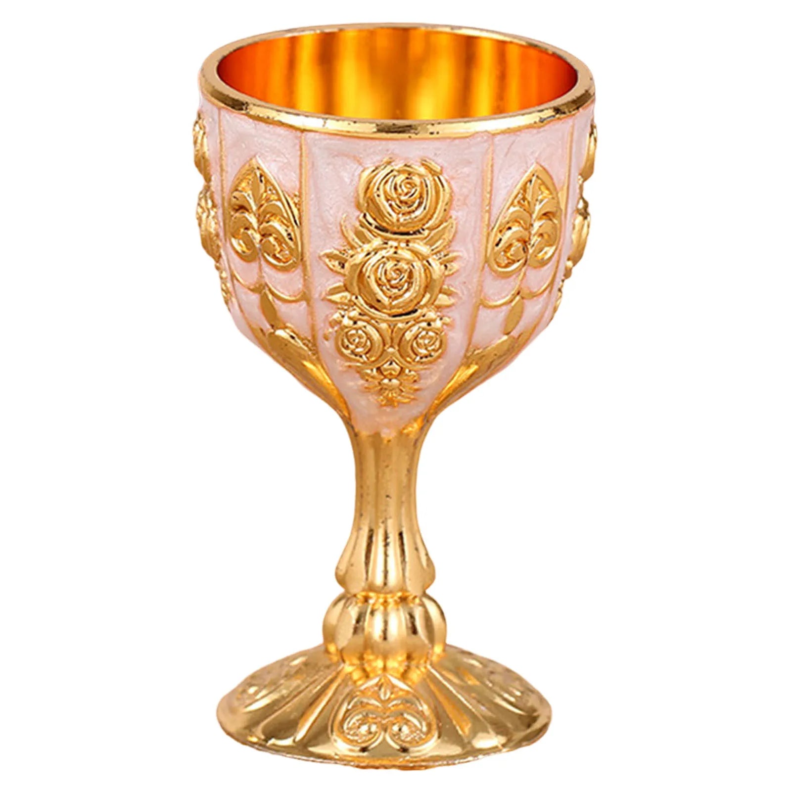 Copo de vinho estilo retro Cálice, Europeus, Medieval Clássicos, Metal, Família, Amigo, Presente vizinho