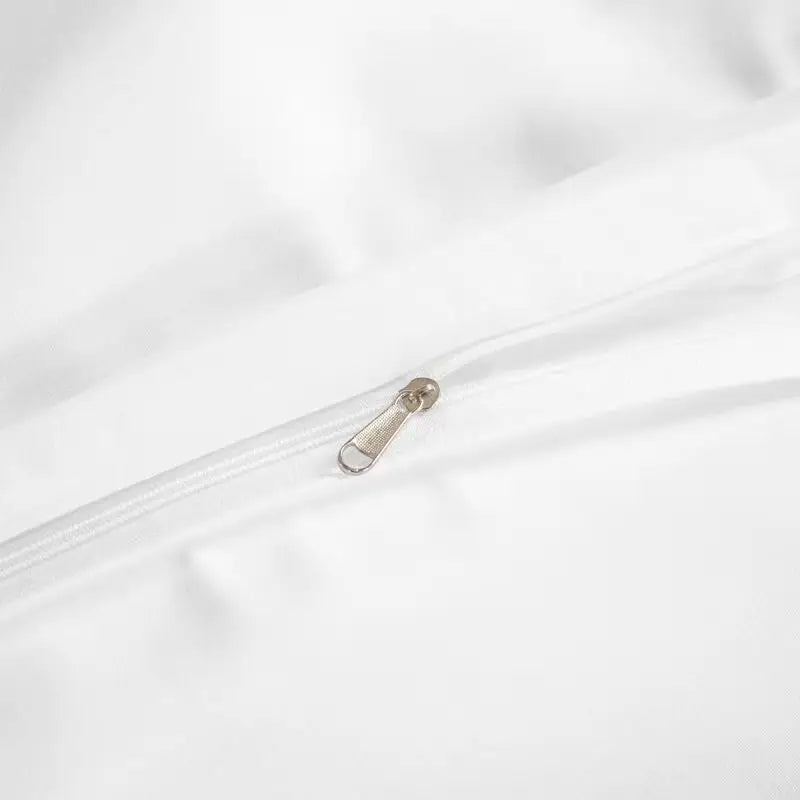 Capa de Edredom WOSTAR Luxo Preto e Branco King Size - Casa Ornato