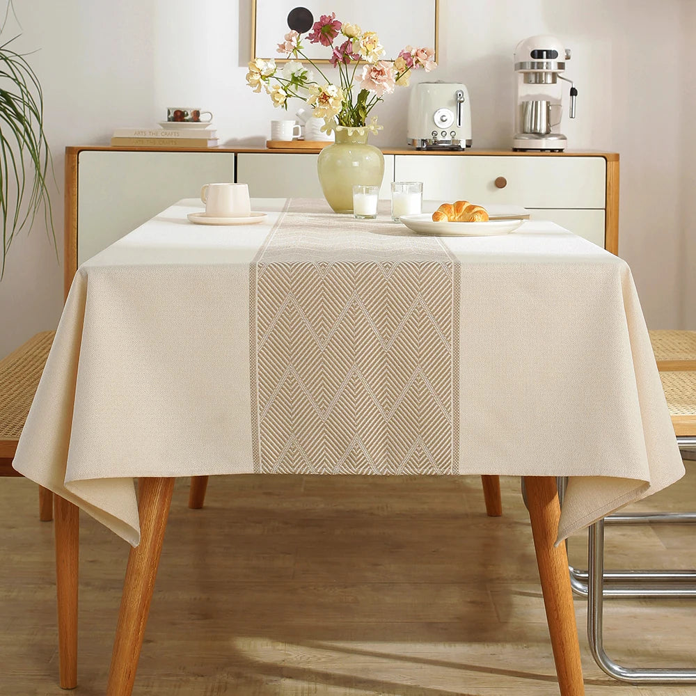 Battilo vintage retângulo toalha de mesa de linho capa de mesa à prova dwaterproof água resistente a manchas para mesa de jantar decoração da cozinha