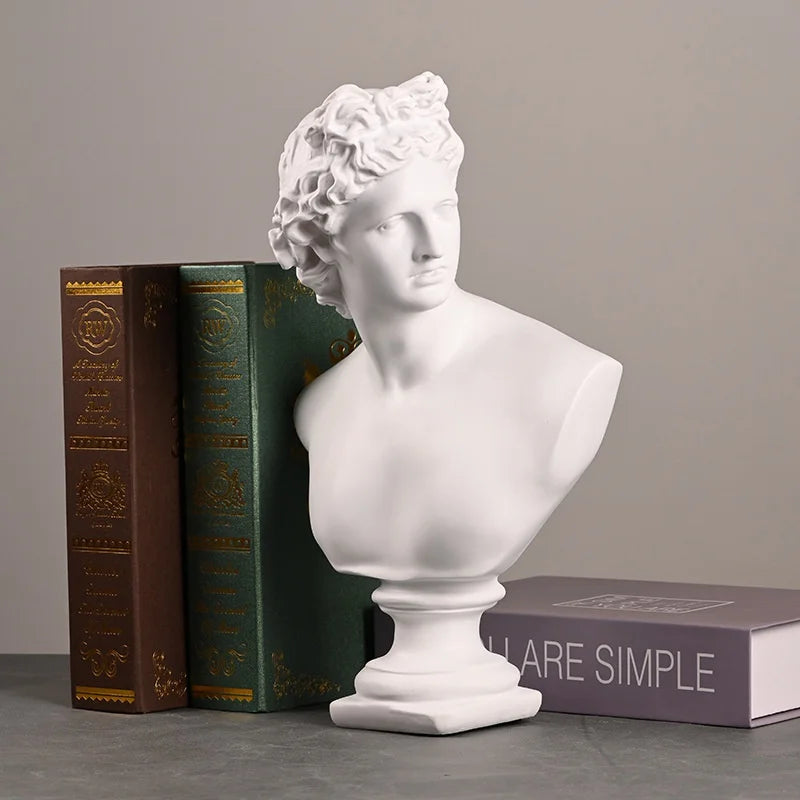 Mitologia grega antiga apollo estatueta artemis estátua escultura decoração criativa casa nordic sala de estar arte