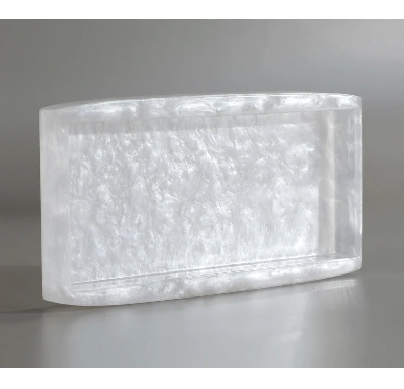 Essenza - Conjunto de Acessórios de Banheiro Branco Pérola - Casa Ornato