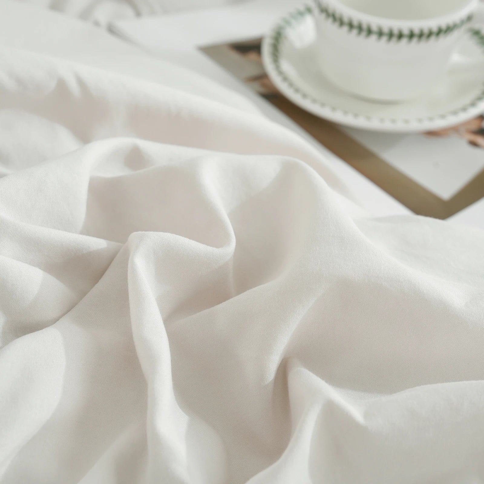 3 pçs branco e cáqui conjunto de capa edredão bola consolador capa linha geométrica conjunto cama macio leve para baixo conjunto cama toda a temporada