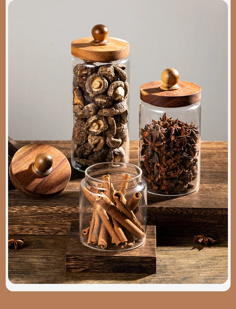 Frascos Herméticos de Vidro para Alimentos Hermetiq - Casa Ornato