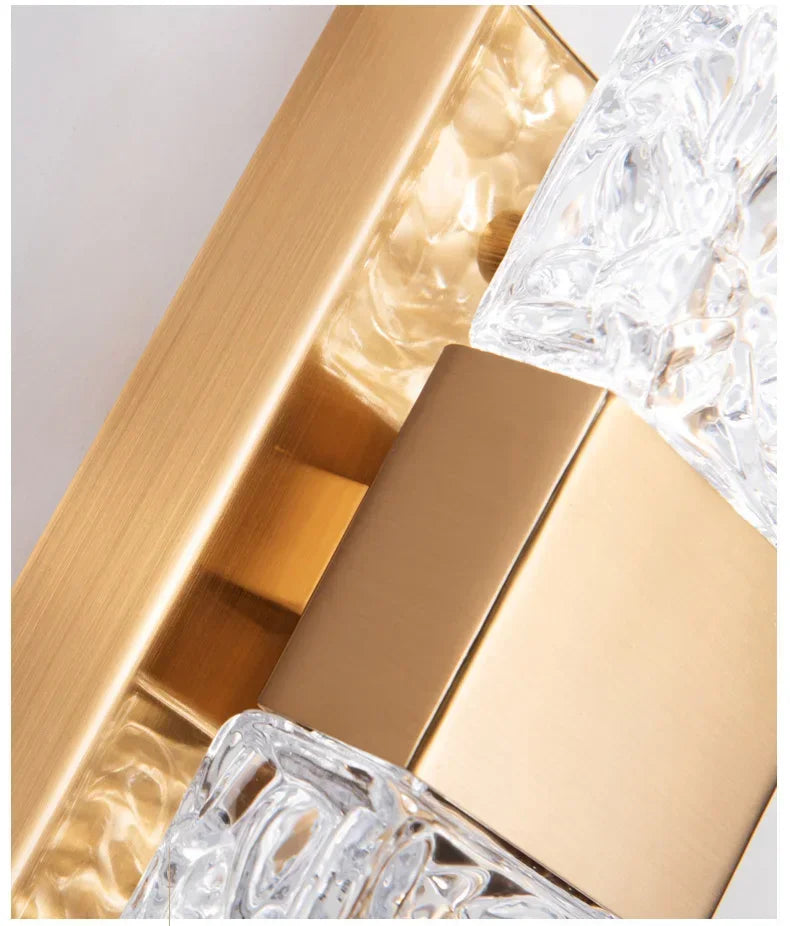 Simples e moderno lâmpada de parede vidro criativo estudo quarto cama luz luxo decoração corredor sala estar fundo parede luzes led
