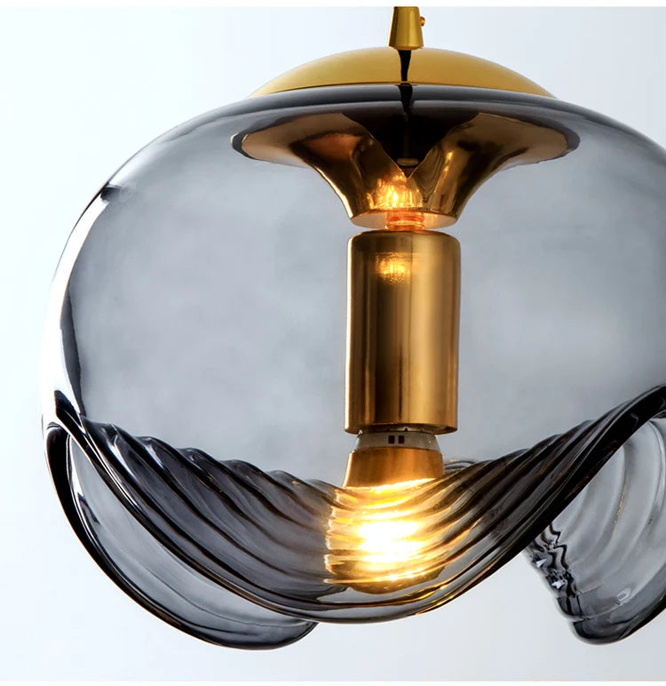 Postmodern Nordic Style Pendant Lighting, Minimalista, Restaurante, Sala de jantar, Lâmpada pendurada, Mesa, Bar, Cabeceira, Lustre de vidro