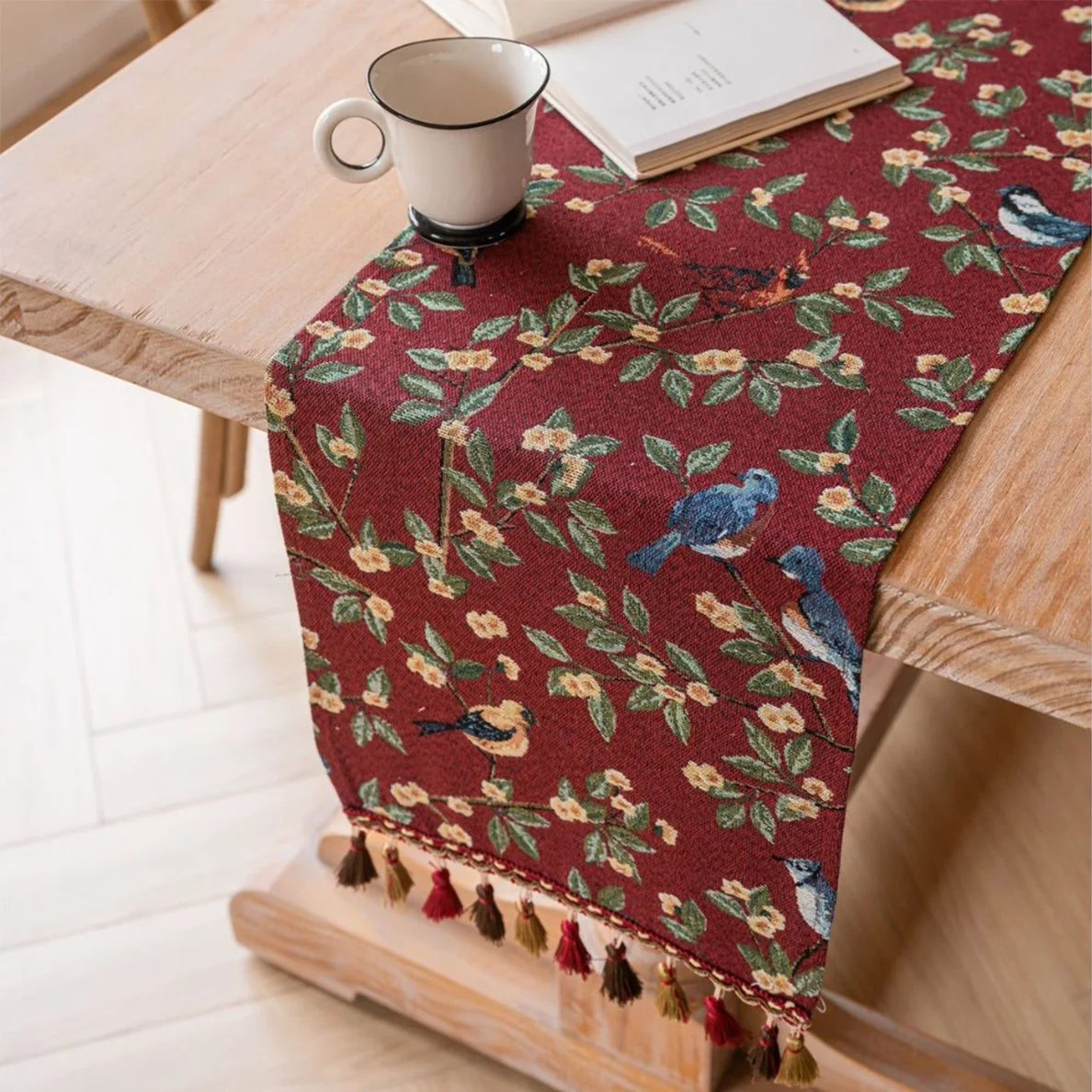 Caminho de Mesa Jacquard - Casa Ornato